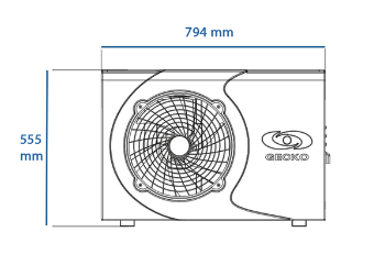 Gecko In.temp Heat Pump (7.5kW)